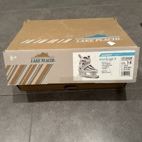 Girls Summit Adjustable Ice Skates, Size 1-4 Youth - Picture 3 of 3